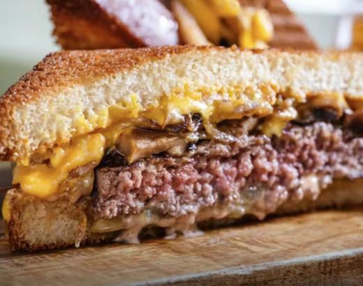 牛肉饼 汉堡肉新鲜牛肉儿童早餐半成品冷冻牛排 商品图1