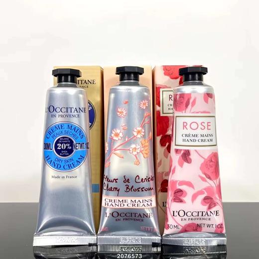 【保税仓直发】新版欧舒丹护手霜6件套配礼袋 30ML*6 乳木果×2 玫瑰×2 樱花×2 商品图4