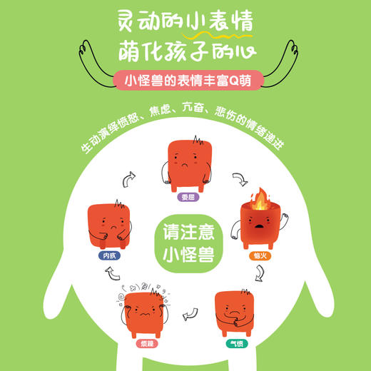 MINDFUL MONSTERS 请注意 小怪兽 支持小旺星、小蝌蚪点读笔 商品图3