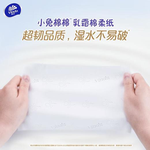 维达小兔棉棉乳霜棉柔纸3层S码40抽/包 商品图1