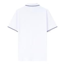 ARMANI 阿玛尼 2024春夏新品 EA男士鹰标图案短袖POLO衫 520礼物  8N1FB4 1JPTZ 0100