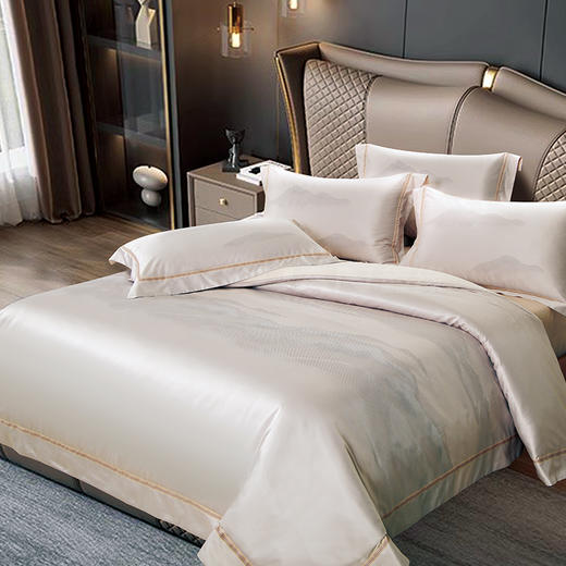 鑫缘 高档色织提花四件套 DXC8418 商品图0