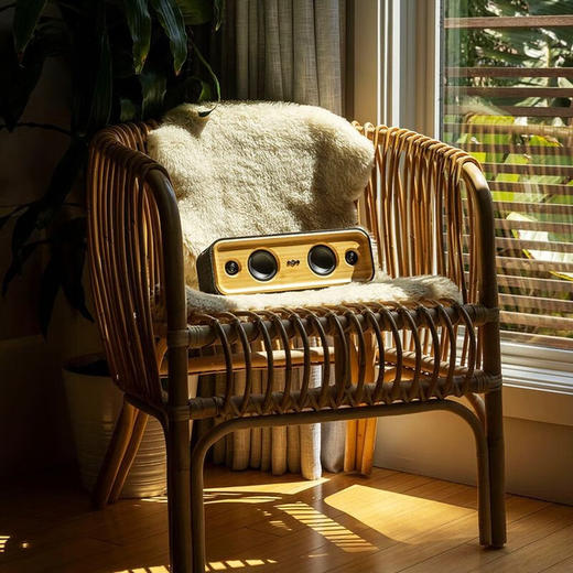 House of Marley 马利之家GET TOGETHER 2 无线蓝牙音箱音响扬声器 20小时续航 便携USB可充电 防水防尘 竹面板 复古设计 家用户外 商品图1