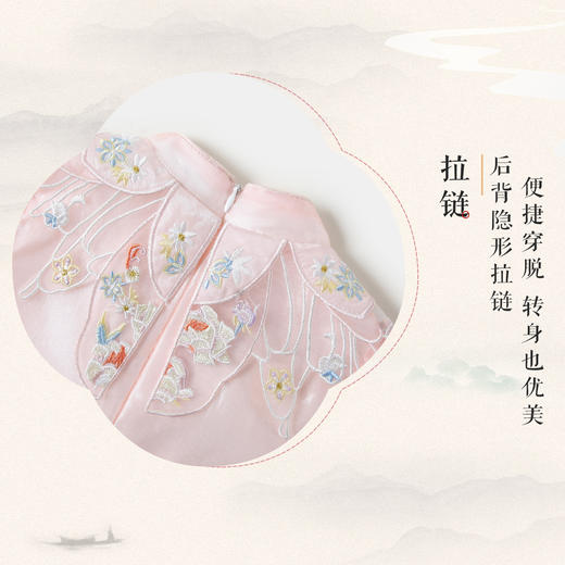 【120-160】【精典泰迪】中国风古风公主裙女童汉服连衣裙 商品图9