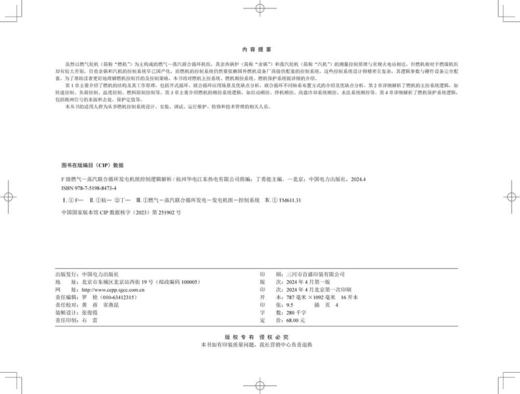 F级燃气—蒸汽联合循环发电机组控制逻辑解析 商品图3