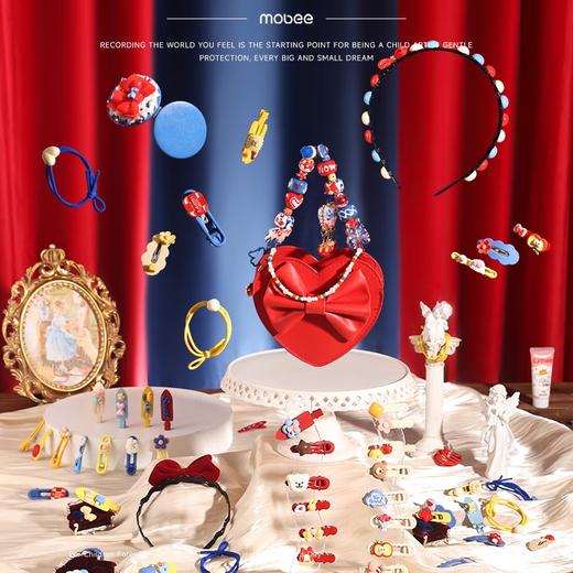 mobee玩具女孩生日礼物7-14岁diy手工制作小女童6-10岁六一儿童节礼物 甜心公主DIY装扮礼盒（616pcs） 审美启蒙；爱心提包 串珠 发卡 发绳 发箍化妆镜等 商品图4