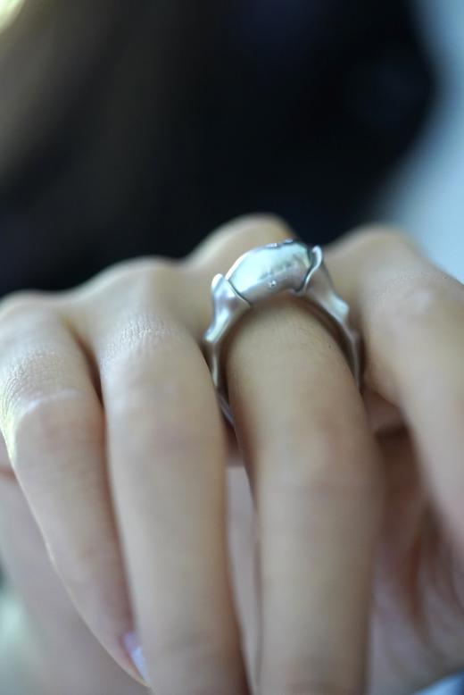 大溪地keshi戒指「竹外」 商品图1