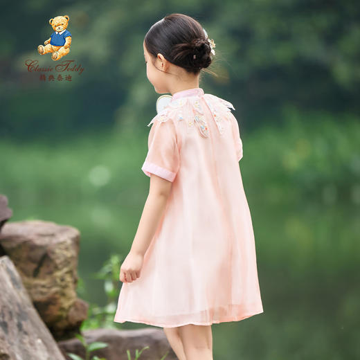 【120-160】【精典泰迪】中国风古风公主裙女童汉服连衣裙 商品图3