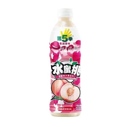 健力宝第5季水蜜桃水果饮料450ml 商品图0