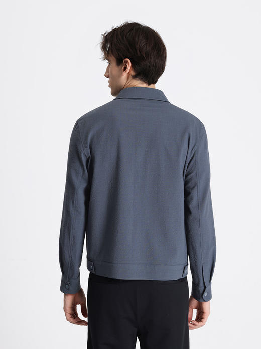 callisto深灰绵羊毛混纺夹克 STFEJ202T 商品图2