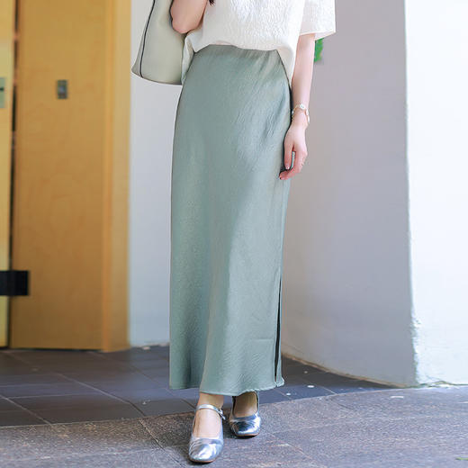 新国潮美学半身裙，小众别致独特，万能穿搭 商品图0