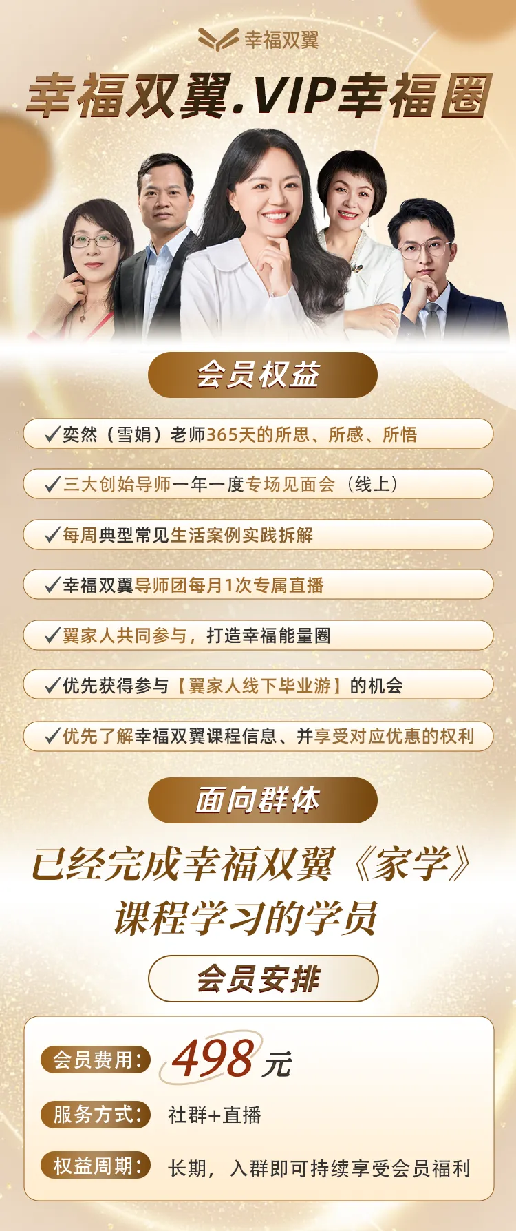 幸福双翼VIP.幸福圈（毕业专属特惠）