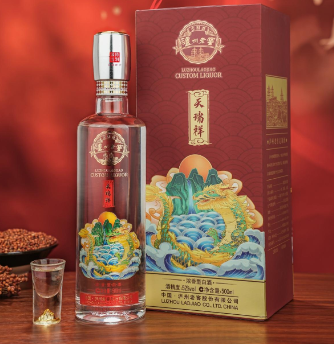 泸州老窖 天瑞祥52%vol浓香型白酒 500ml 单瓶装