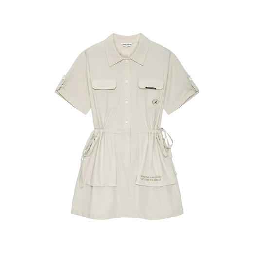 TeenieWeenie小熊字母连衣裙女夏季女短裙TTOW24M416Z 商品图5
