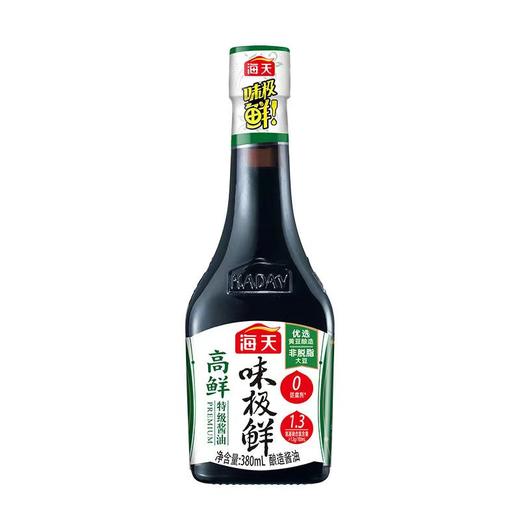 海天高鲜味极鲜酱油380ml 商品图0