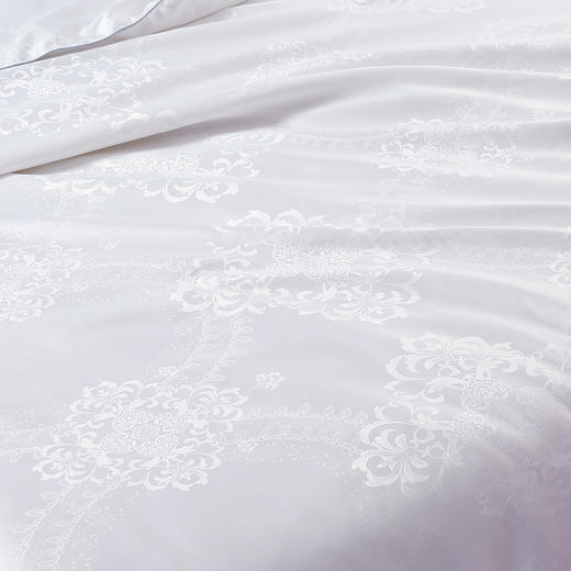 【紫韵家纺】紫韵 莫代尔蚕丝被 白色 200*230 商品图2