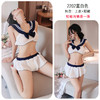 长夜漫漫情趣内衣性感透视短裙制服诱惑纯欲可爱校园学生套装2202 商品缩略图8