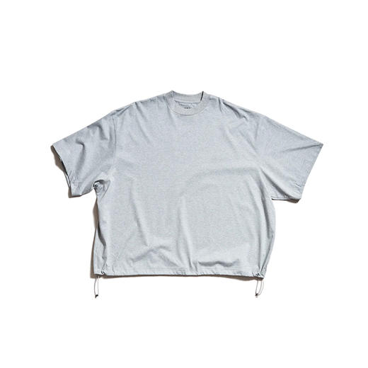 is-ness BALLOON SHORT SLEEVE T-SHIRT 廓形下摆抽绳圆领短袖T恤 商品图3