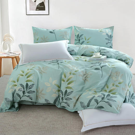 【紫韵家纺】紫韵 “晨慕”全棉斜纹四件套 ZY-TG1660 被套 200*230cm 商品图1