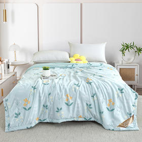 【紫韵家纺】紫韵 繁花椰碳蚕丝被 ZY-BM1688 200*230cm