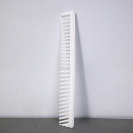 雅正大师女长发白色裁剪梳 理发店发型师专用密齿梳经典长发梳 商品图5