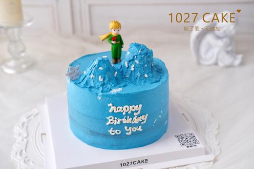 1027 CAKE | 星球小王子 蓝色系 小王子与玫瑰 商品图0