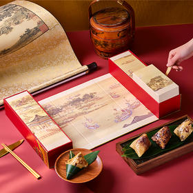 龙腾瑞阳·端午礼盒 ，故宫朕的心意，吃吃“宫里”的粽子，四款礼盒，文化底蕴十足！