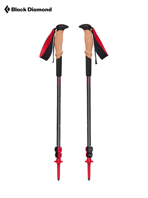 blackdiamond黑钻bd户外登山杖减震手杖徒步手杖可调伸缩杖110068 商品图0