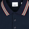 【二】BURBERRY 巴宝莉 男士TB专属标识刺绣棉质短袖 Polo 衫 蓝色 8084019 B1488 商品缩略图2