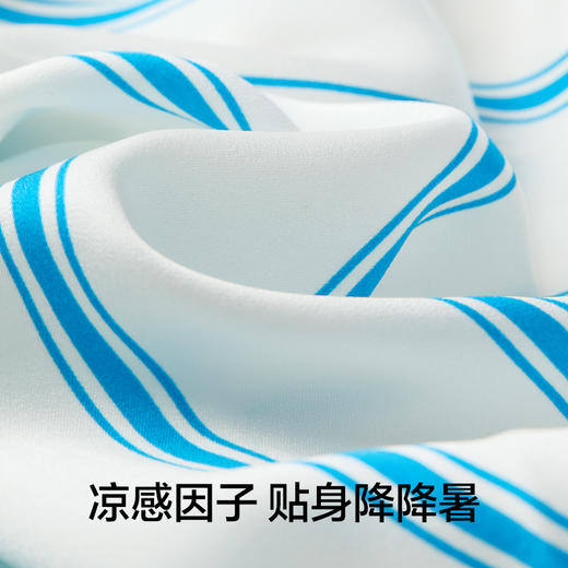 有棵树凉感缎面纺丝冰丝情侣家居服-S0027 商品图2