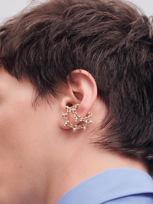 Chabaux CRISTAL BLOSSOM系列cristal耳挂 S/M（单个） 商品图6