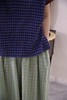 MAKU textiles｜格子图案阔腿裤裙裤(棉衬里) 商品缩略图6