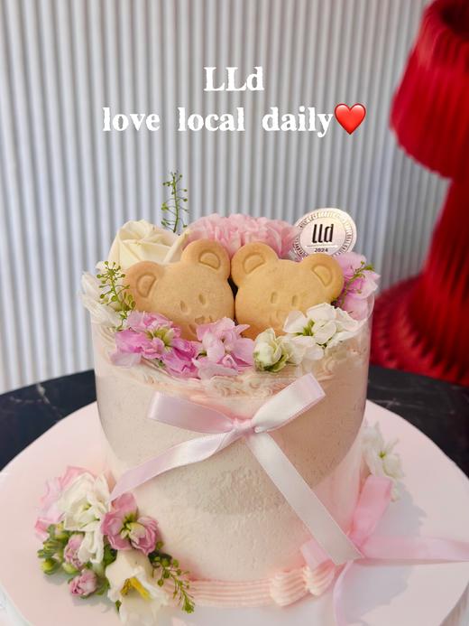 预见心动 · 奶油蛋糕（鲜花随季节变化哦） 商品图0