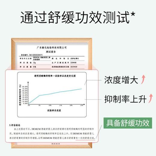 德敏舒 婴儿清凉舒缓膏13g/支 商品图2