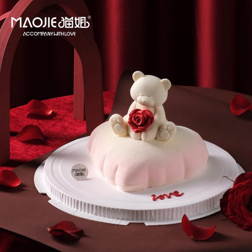 慕斯蛋糕-【终于白首】酸奶慕斯，百香果果冻夹心）（提前一天预定）ss-c3 商品图0