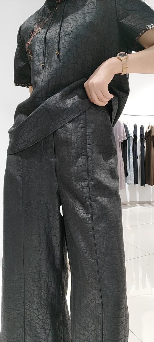 488207香云纱九分阔腿裤 商品图6