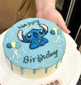 蓝色主题史迪仔 定制