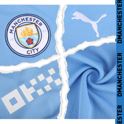 小李子PUMA彪马24/25赛季曼城主场球迷版比赛球衣成人男775075 01 商品图2