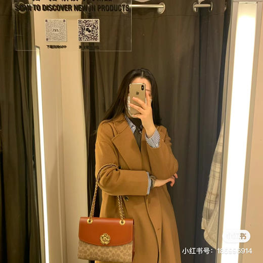 纯原 COACH 蔻驰30585山茶花Parker经典系列链条包 商品图3