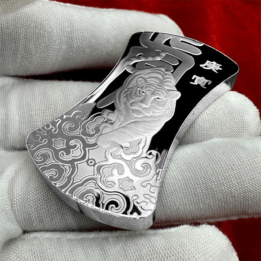 【中国金币】虎年银铤  沈阳造币铸造 带证书 商品图5