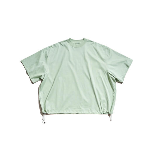 is-ness BALLOON SHORT SLEEVE T-SHIRT 廓形下摆抽绳圆领短袖T恤 商品图2