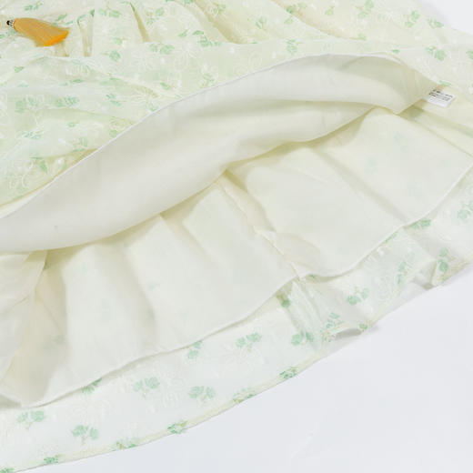 贝贝怡童装儿童女国风连衣裙2024夏新款女宝宝新中式甜美旗袍裙子ZB2DQ003 商品图13