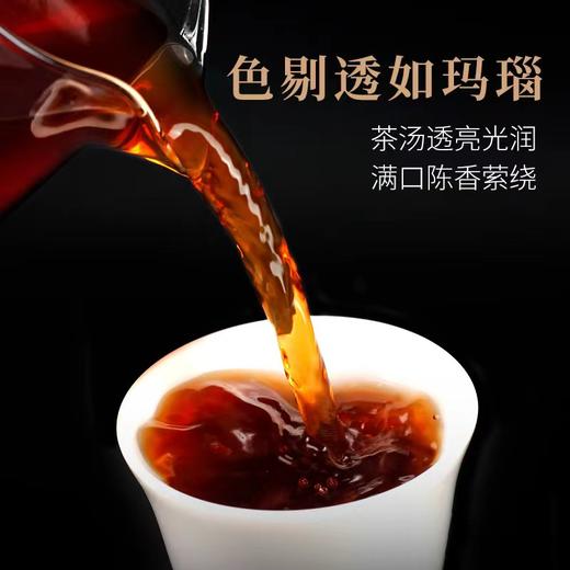 【熟普组合】茶马世家问天纪念款普洱熟茶357g+闻道普洱熟茶357g+品饮熟200g 商品图4