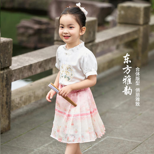 【90-140】【MQDmini】女童新中式国风半身裙 商品图2