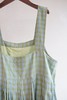 MAKU textiles｜棉质背带裙连衣裙(浅蓝/绿格纹) 商品缩略图13
