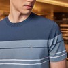【高端系列】柒牌短袖T恤男2024夏季新款条纹伊力特弹力圆领上衣	126T71680 商品缩略图2