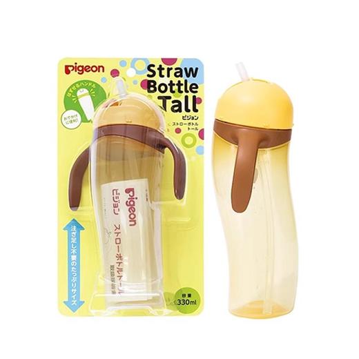 【保税仓】贝亲日本Pigeon婴儿学饮杯手柄吸管杯子企鹅杯宝宝儿童喝水杯330ml 商品图5