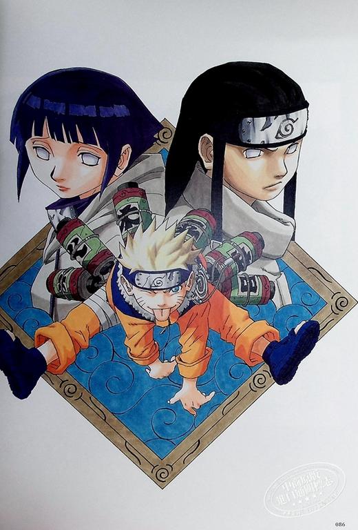 【中商原版】画集 UZUMAKI 岸本齐史画集 火影忍者首本画集 NARUTO 集英社 漩涡鸣人 宇智波佐助 日文原版画集 商品图8