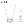 ZEGL设计师925银小情书系列告白信封项链女款2024高级感锁骨颈链 商品缩略图0