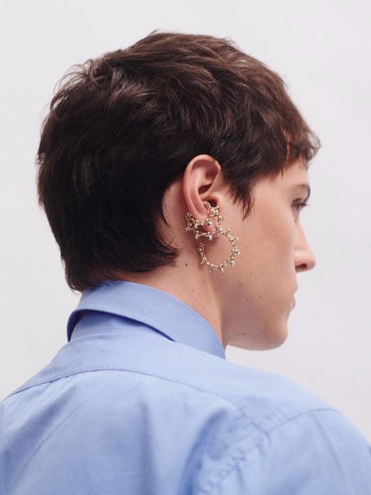 Chabaux CRISTAL BLOSSOM系列cristal耳挂 S/M（单个） 商品图8